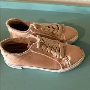Guess Blush Satin Sneakers